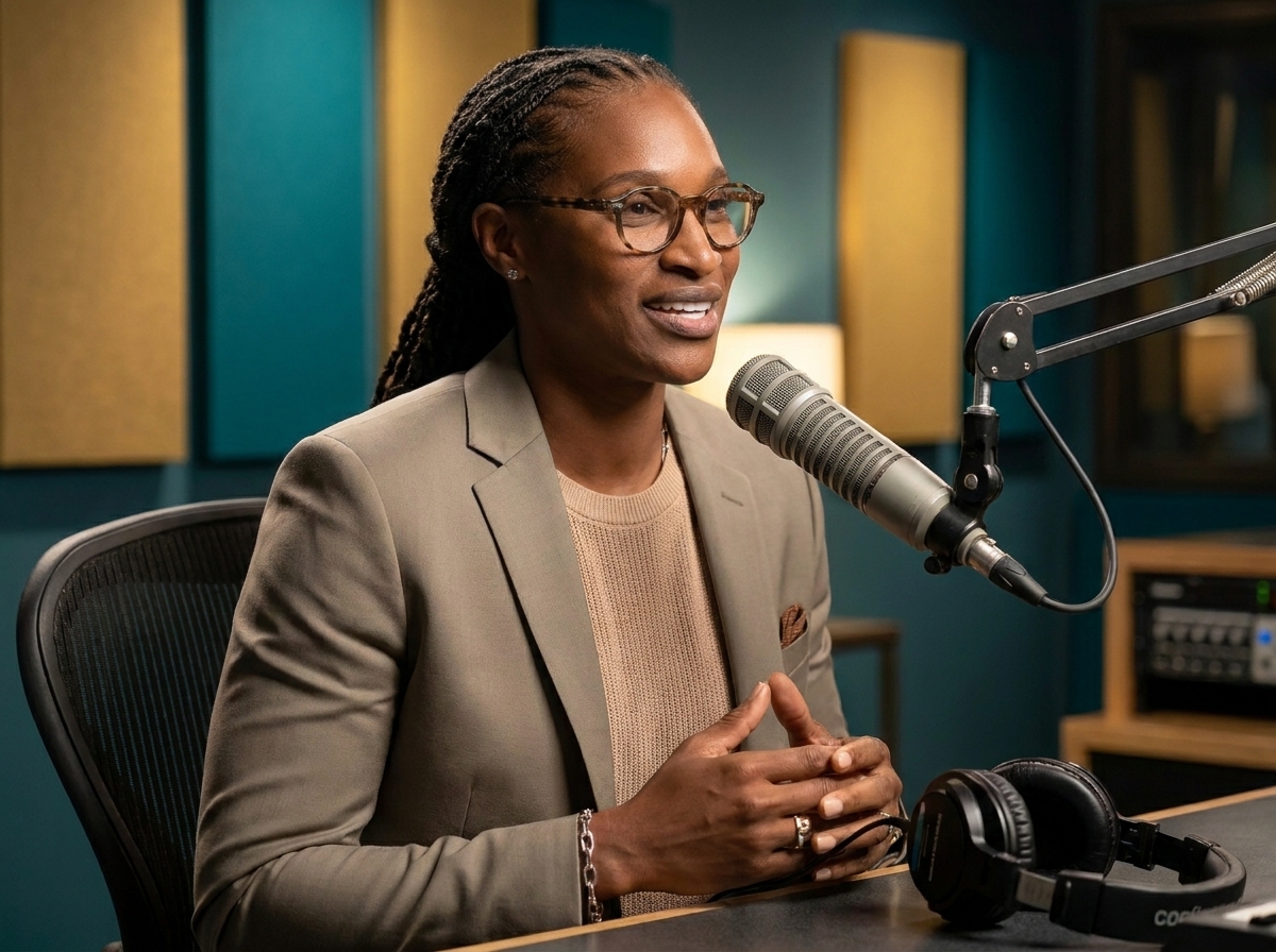 Live radio interview on The Morning Mix